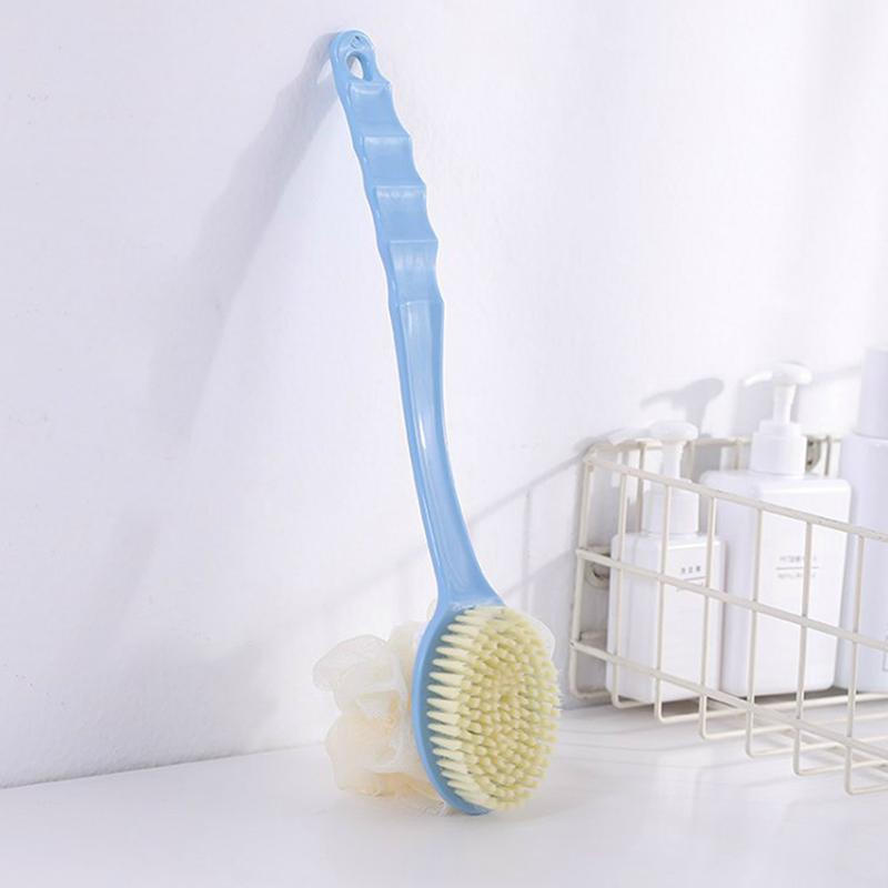 Exfoliating Scrub Mens - Curved Long Handle Shower Brush Soft