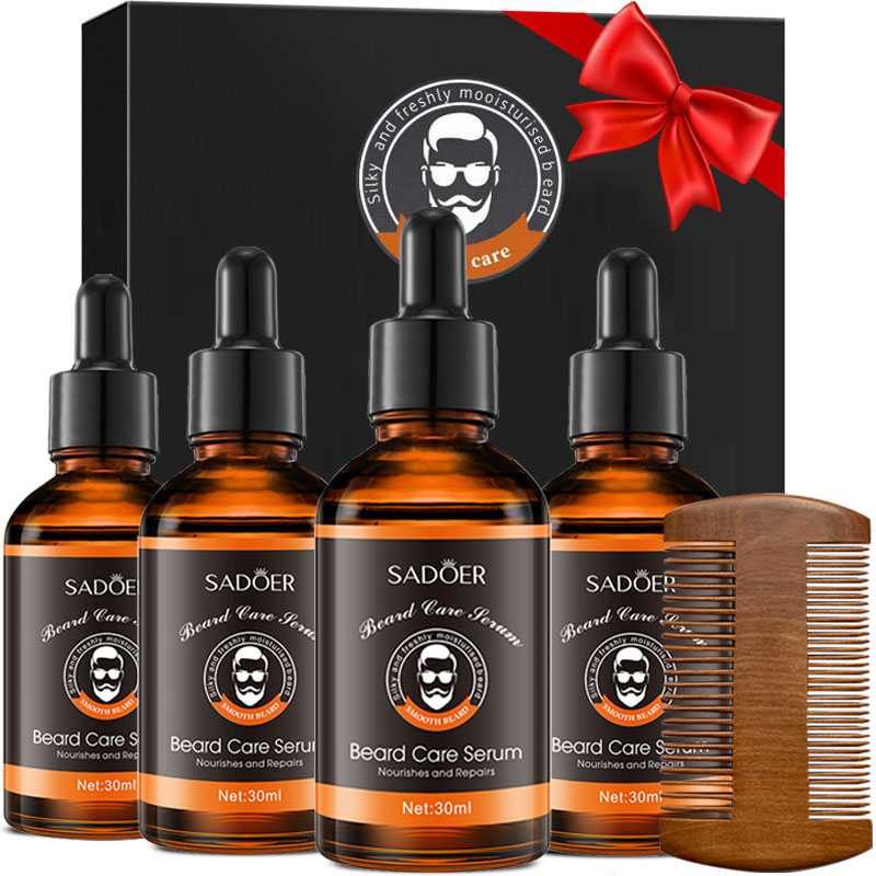 Men'S Grooming And Skin Care - Men's Beard Oil Set for Grooming