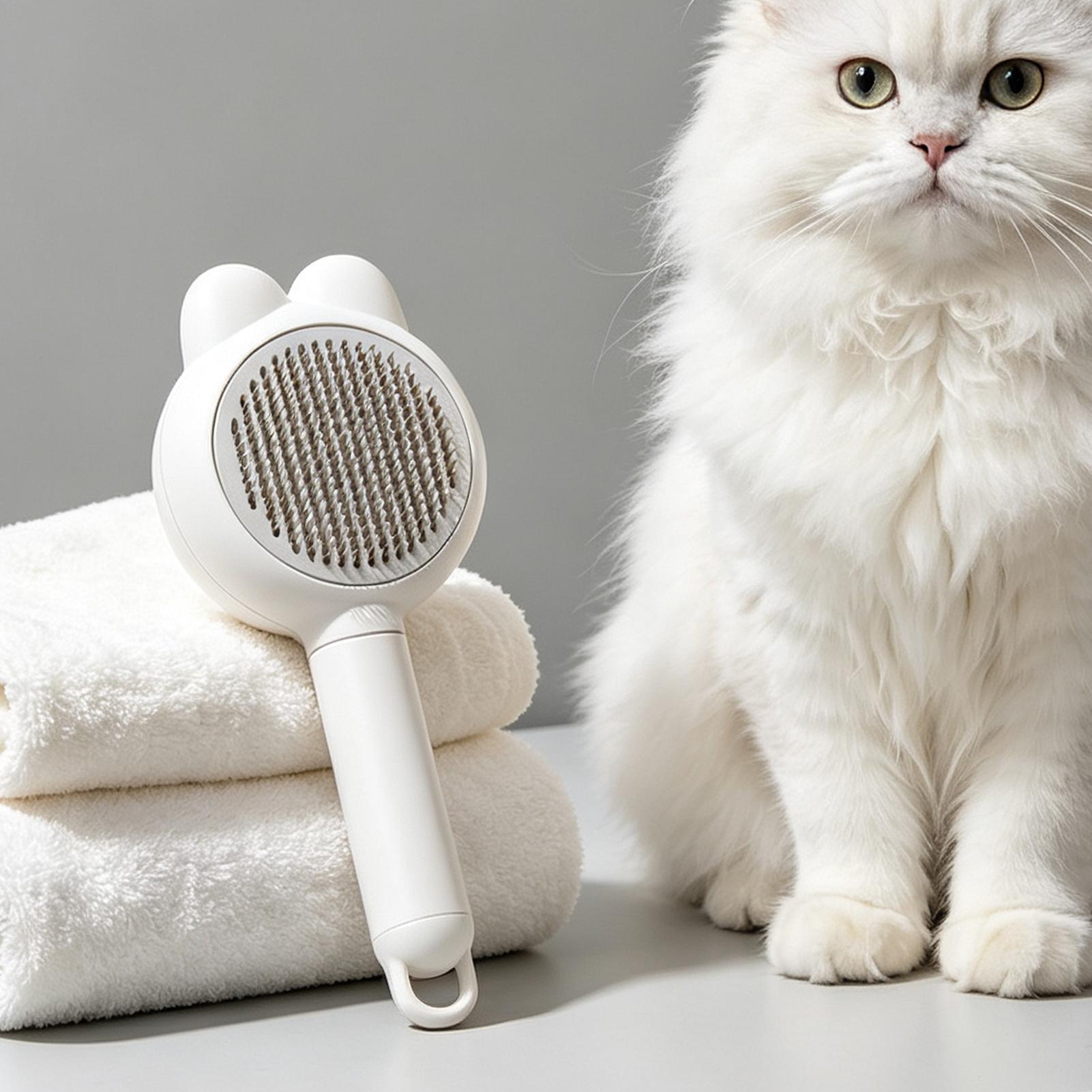 Men Grooming Home - Self Cleaning Stainless Steel Teeth Pet