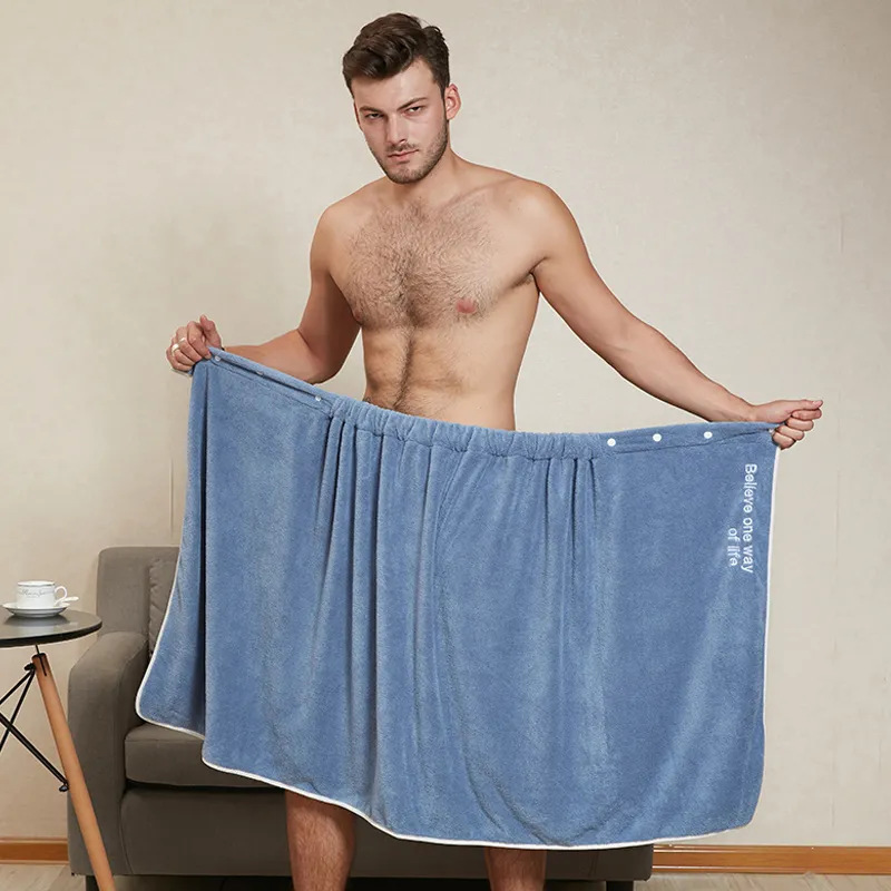 Men'S Grooming Product - Men Bath Towel Grooming Towel for