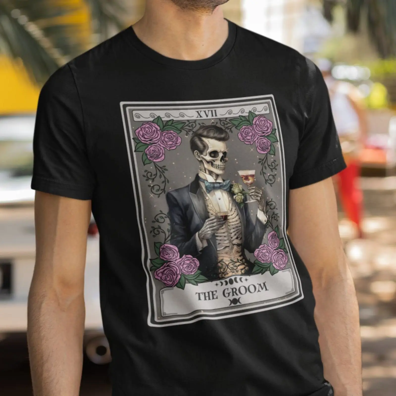 Men'S Grooming For Engagement - The Groom Tarot Card Skeleton T