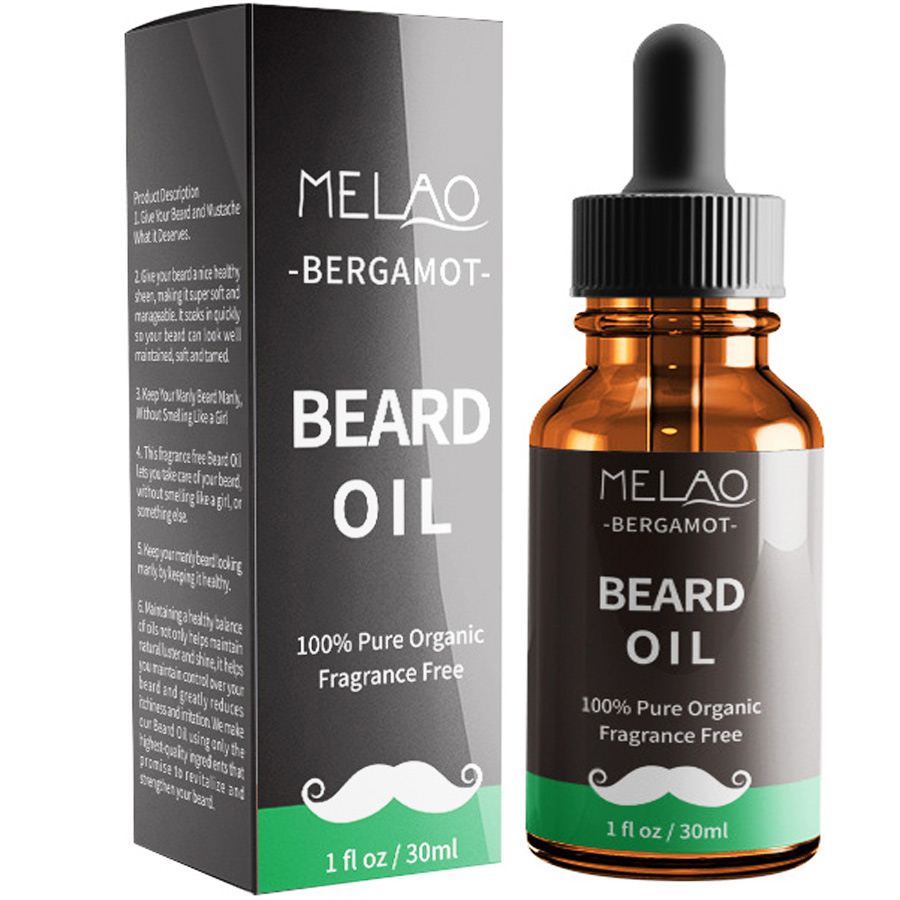 Men'S Grooming And Skin Care - 30ml Beard Growth Oil Serum For