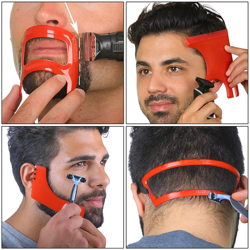2/4Pcs Men's Beard Combs Hair  - Men'S Grooming Salon recension och pris