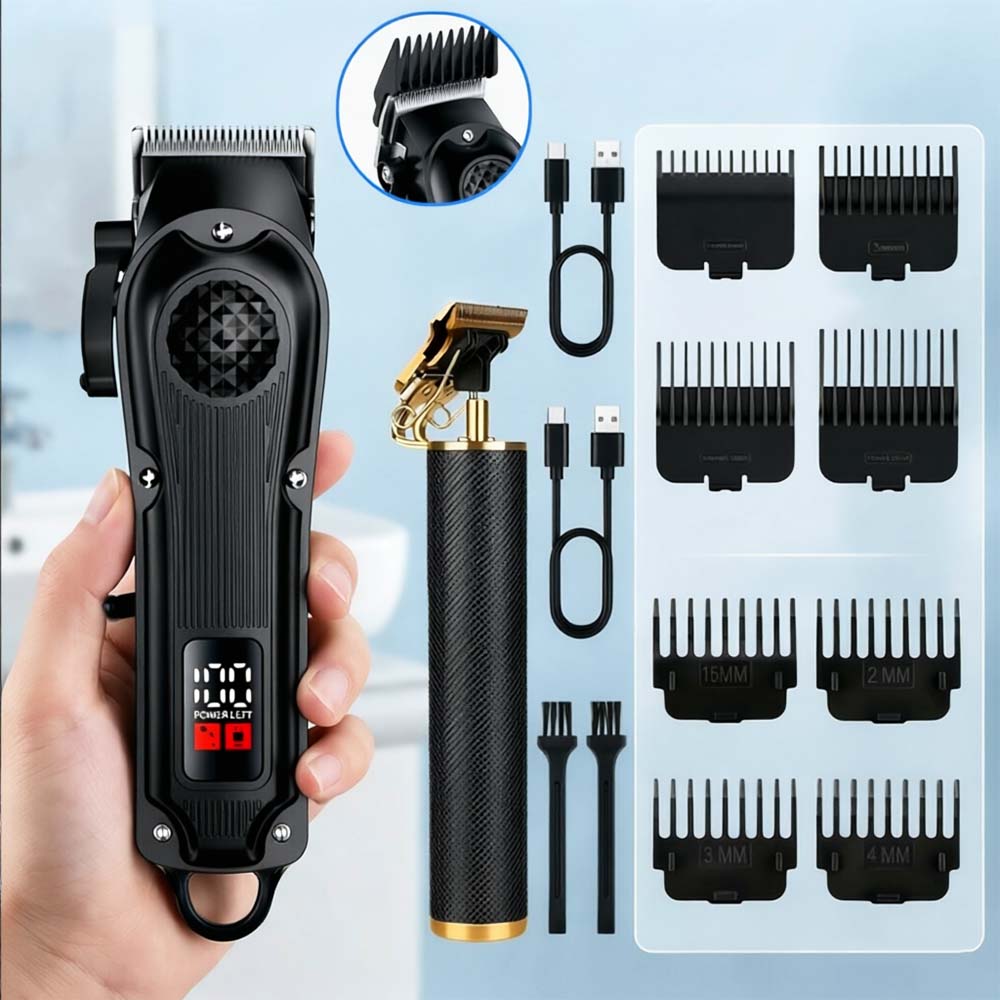 Professional Hair Clippers wit - Men'S Grooming Essentials recension och pris