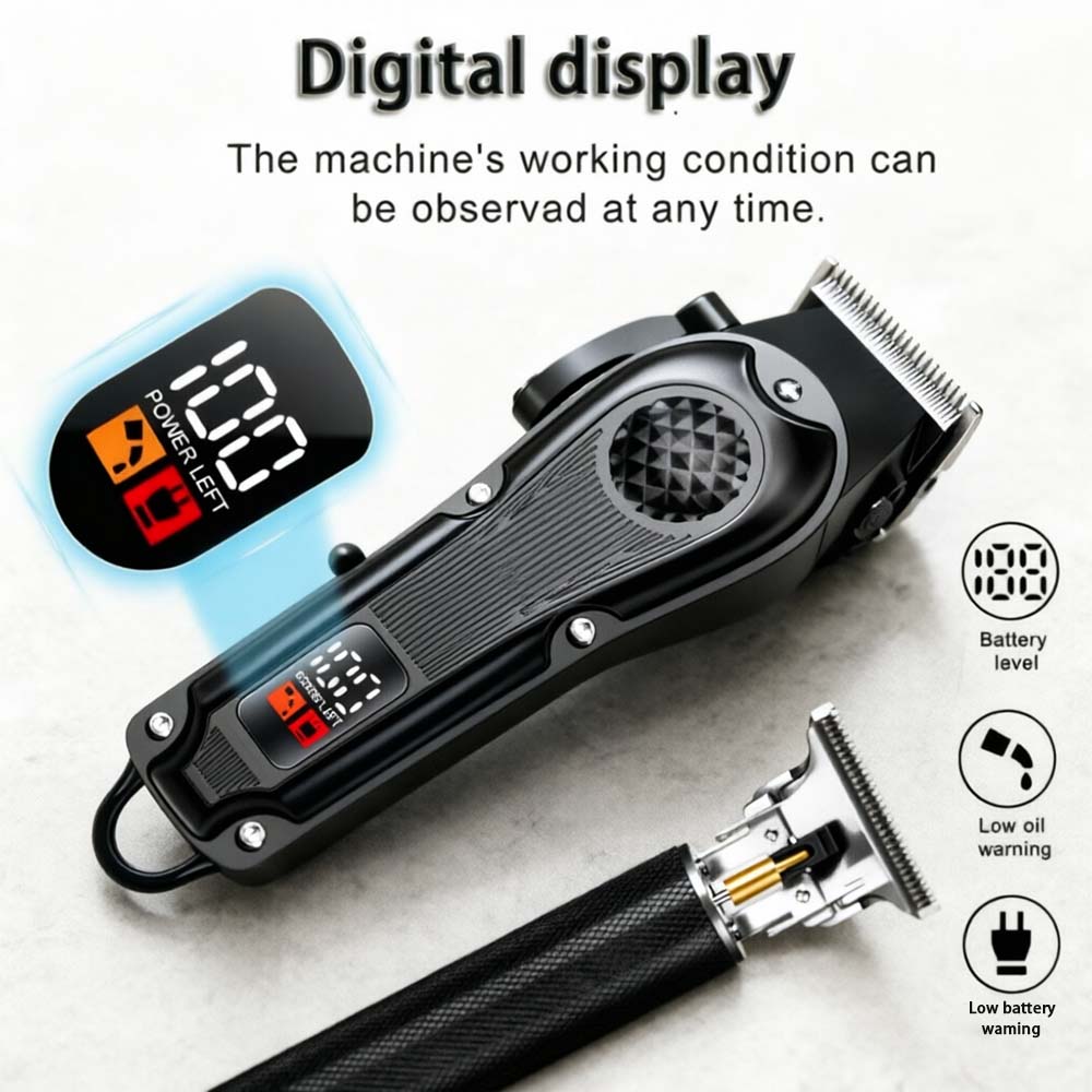 Professional Hair Clippers wit - Men'S Grooming Essentials recension och pris