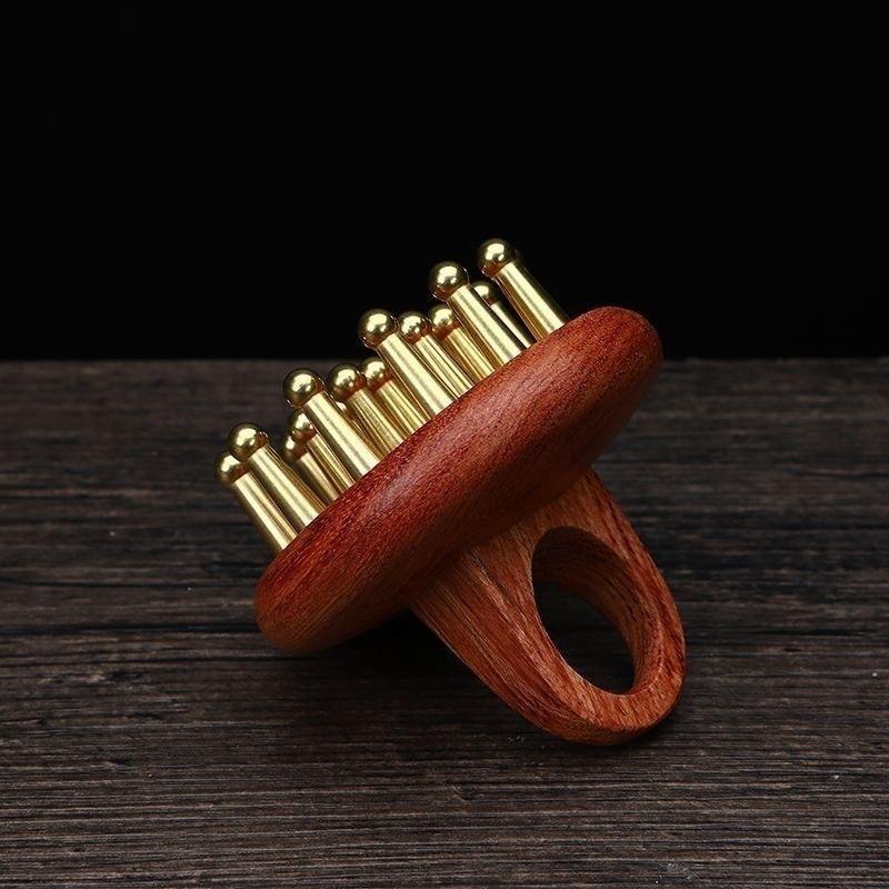 Head Meridians Massage Comb Co - Comb Fine Tooth recension och pris