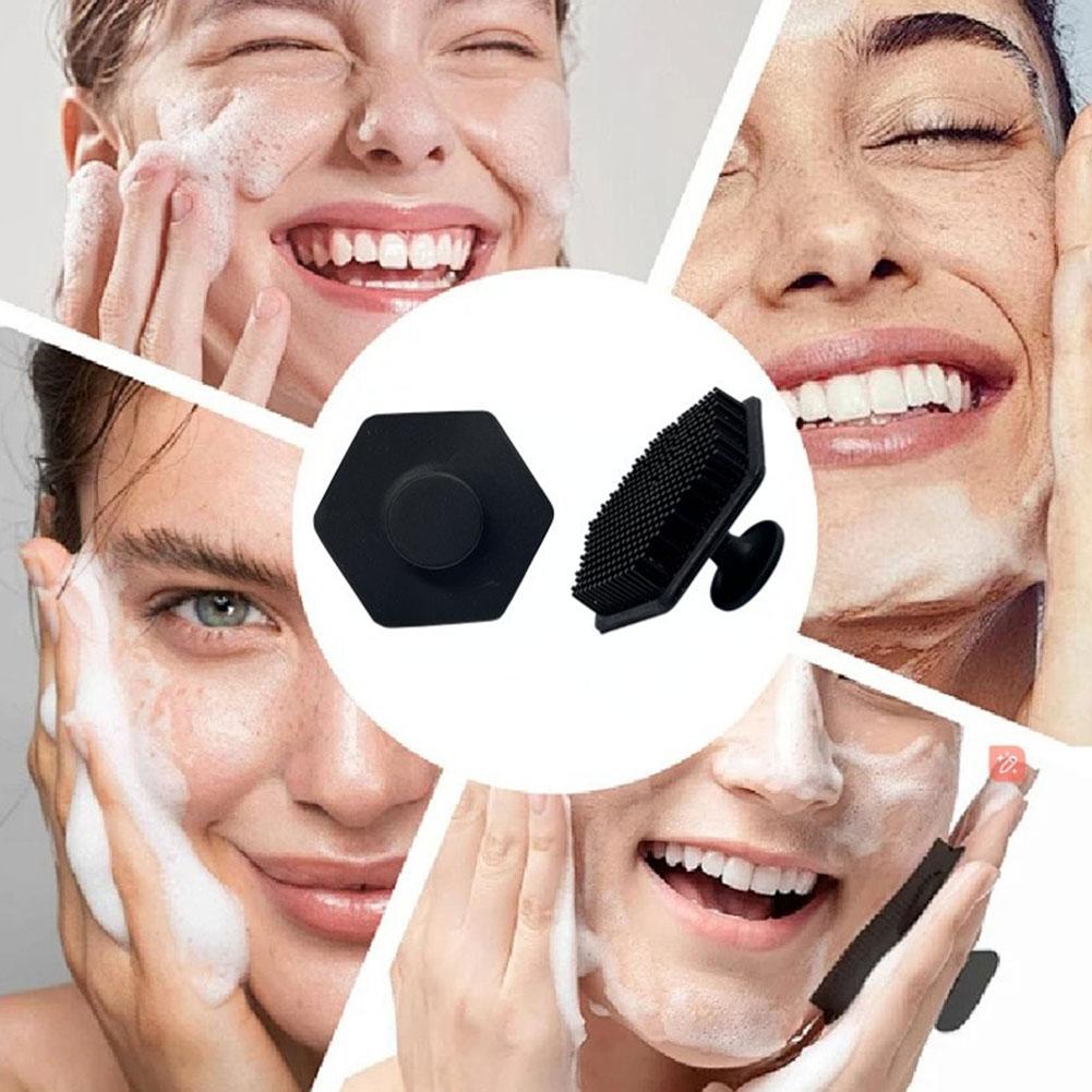 Silicone Face Scrubber for Men - Exfoliating Scrub Mens recension och pris