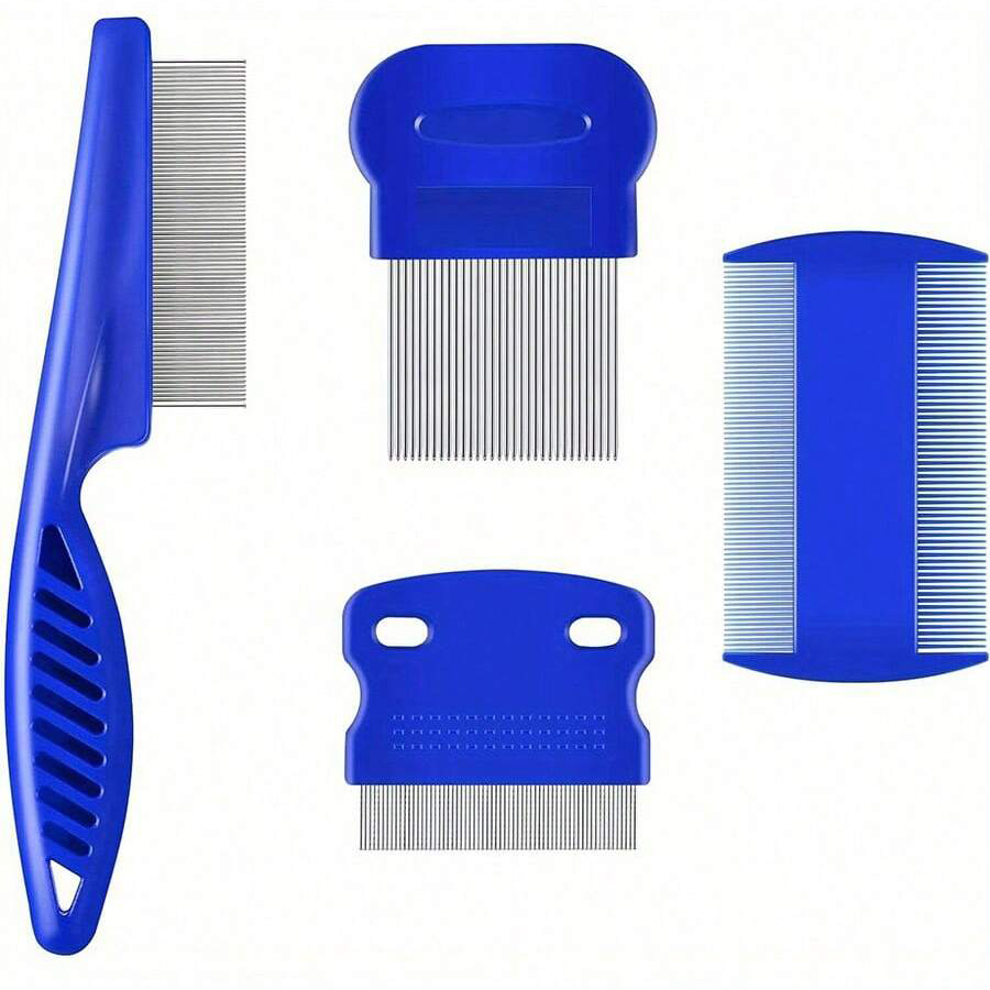 4Pcs/6Pcs Pet Comb Flea Comb F - Comb Fine Tooth recension och pris