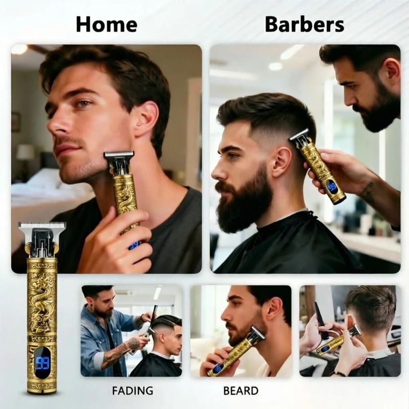 T9 Electric Beard Trimmer Cord - Men'S Grooming Product recension och pris