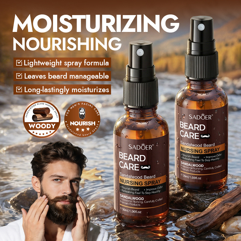 100% Natural Sandalwood Beard  - Men'S Grooming And Skin Care recension och pris