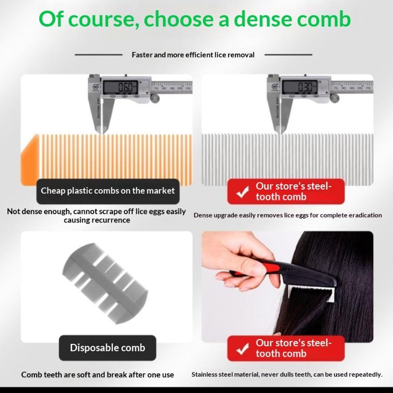 *1Pcs Lice Nit Removal Hair Co - Comb Fine Tooth recension och pris