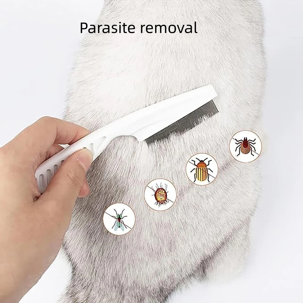 2-Pack Pet Flea Comb, Cat/Dog  - Comb Fine Tooth recension och pris