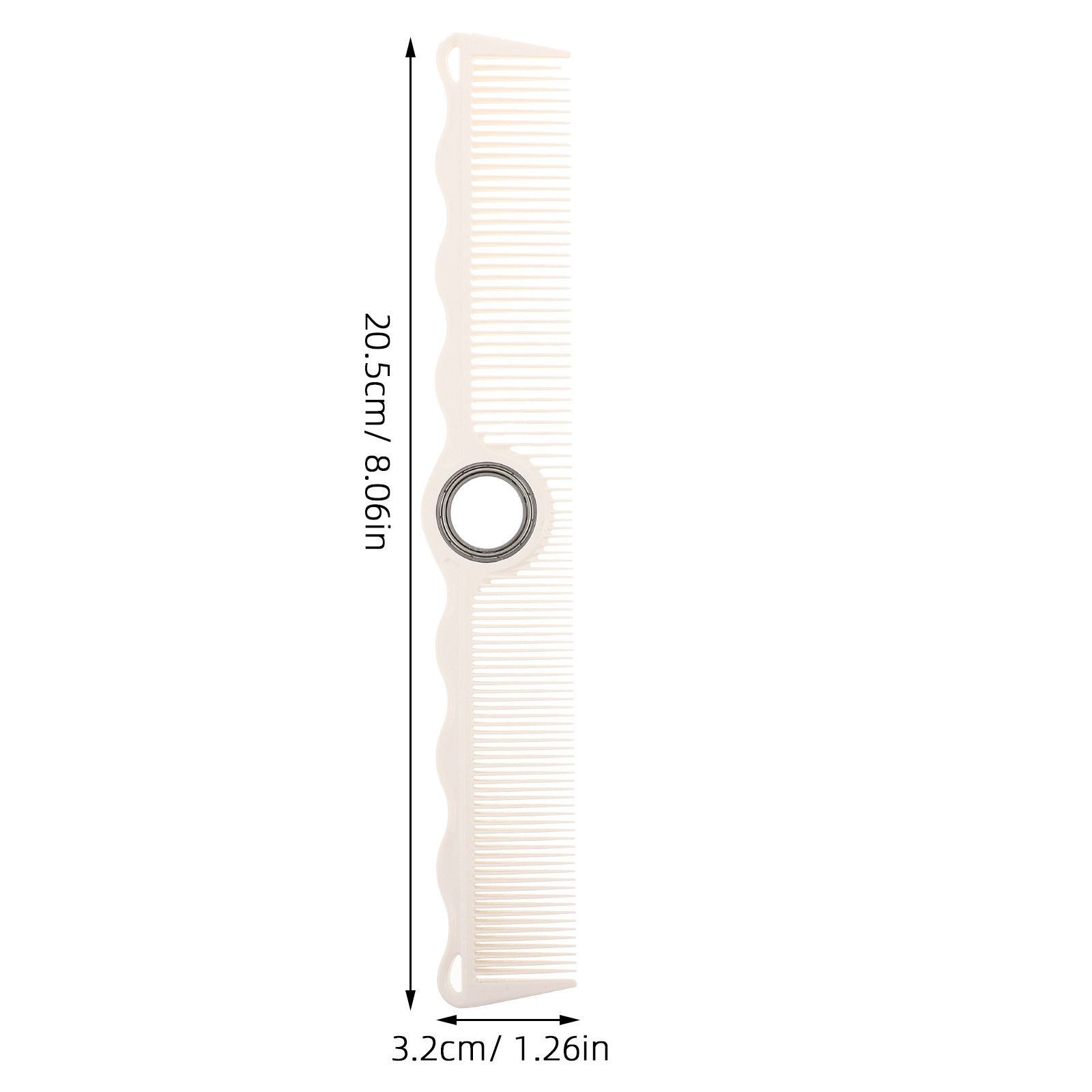 Rotatable Hair Comb for Barber - Comb Fine Tooth recension och pris