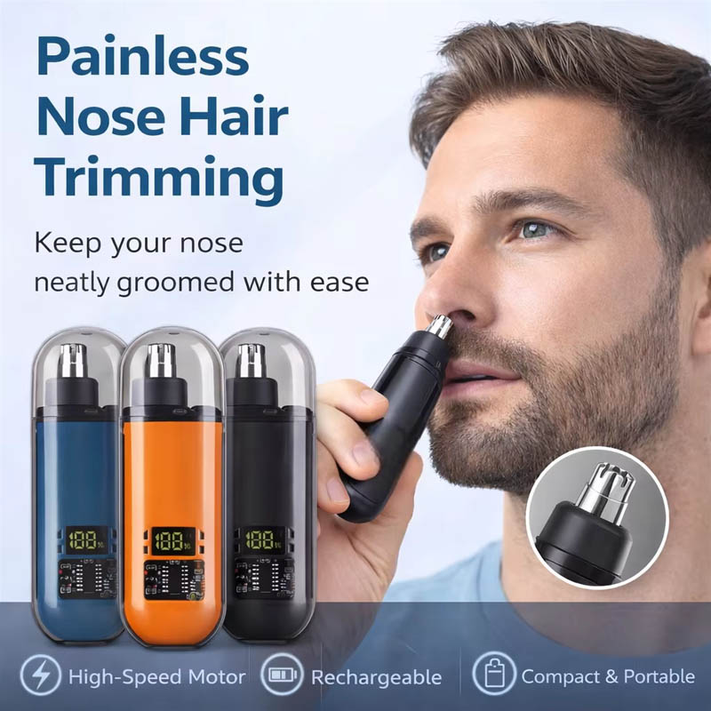 Nose Ear Hair Trimmer USB Rech - Men'S Grooming Salon recension och pris