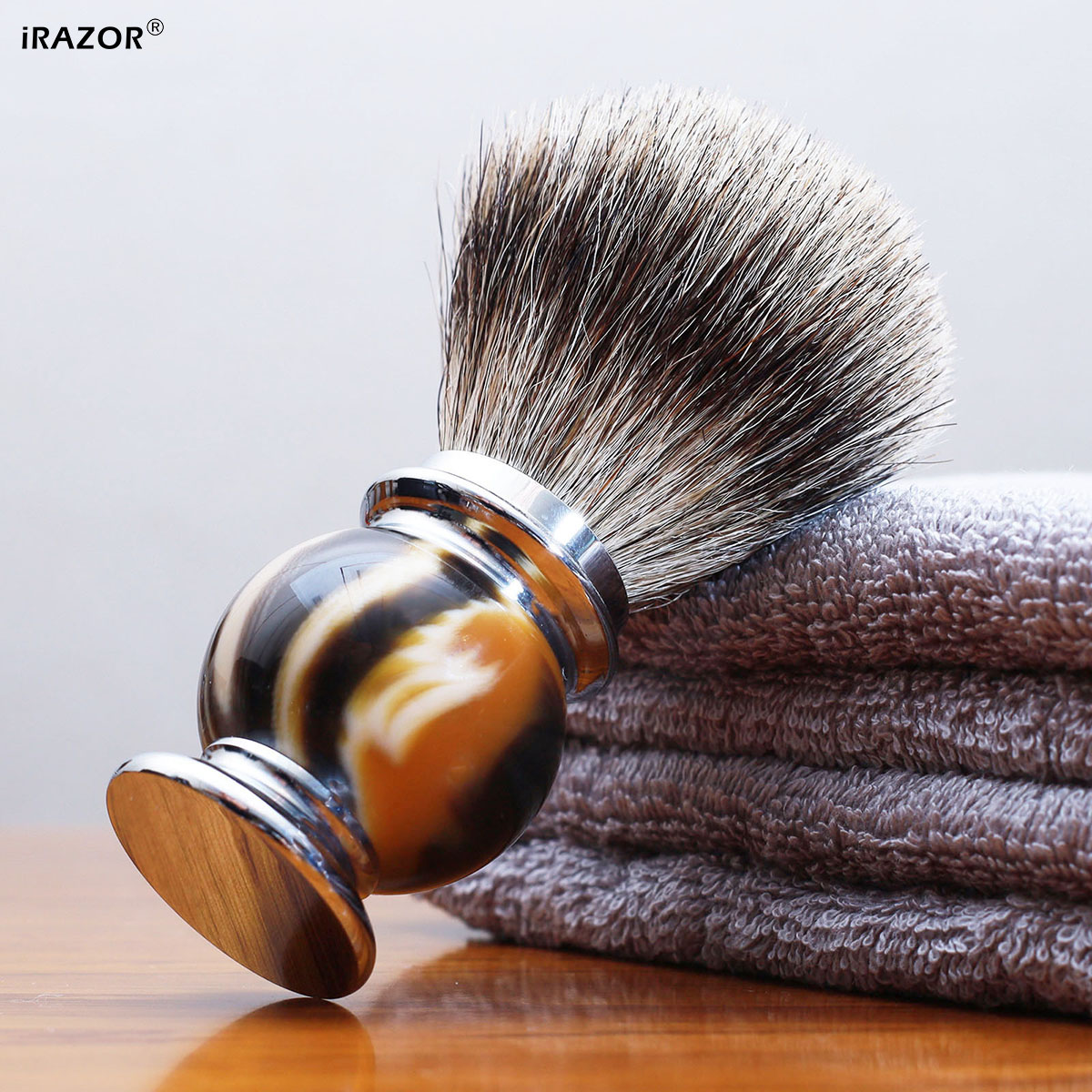 iRAZOR Silvertip Shaving Brush - Men'S Grooming Product recension och pris