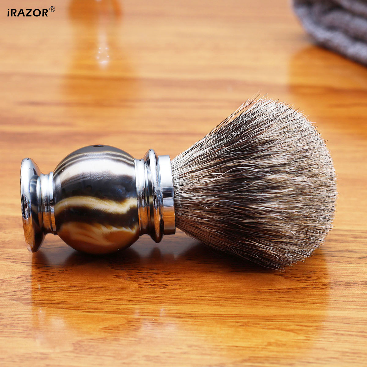 iRAZOR Silvertip Shaving Brush - Men'S Grooming Product recension och pris