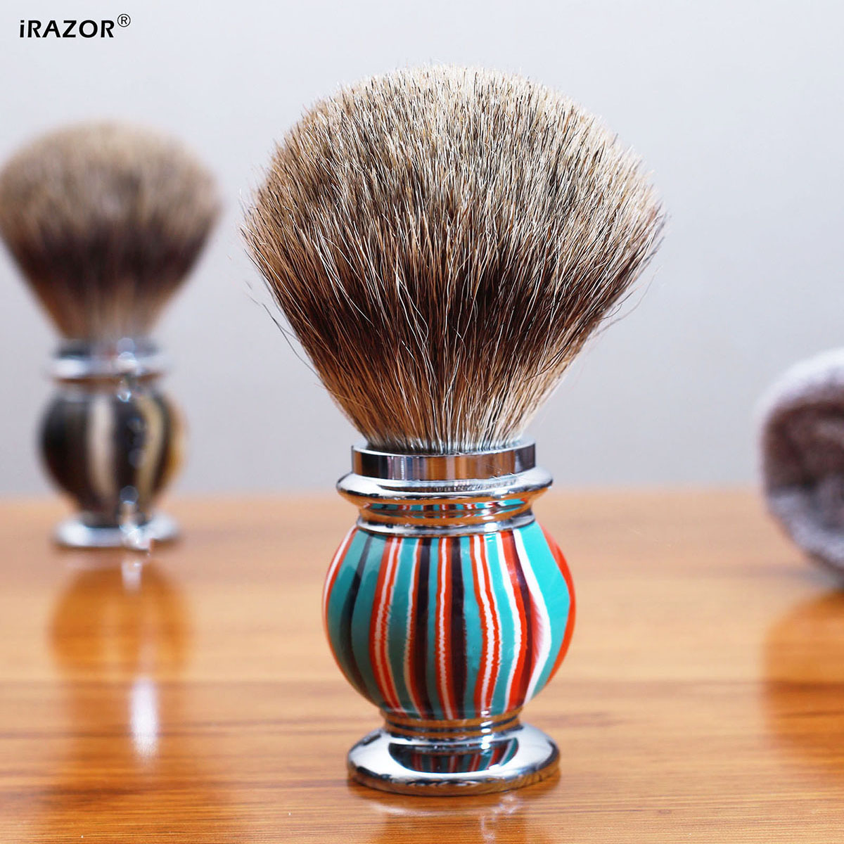 iRAZOR Silvertip Shaving Brush - Men'S Grooming Product recension och pris