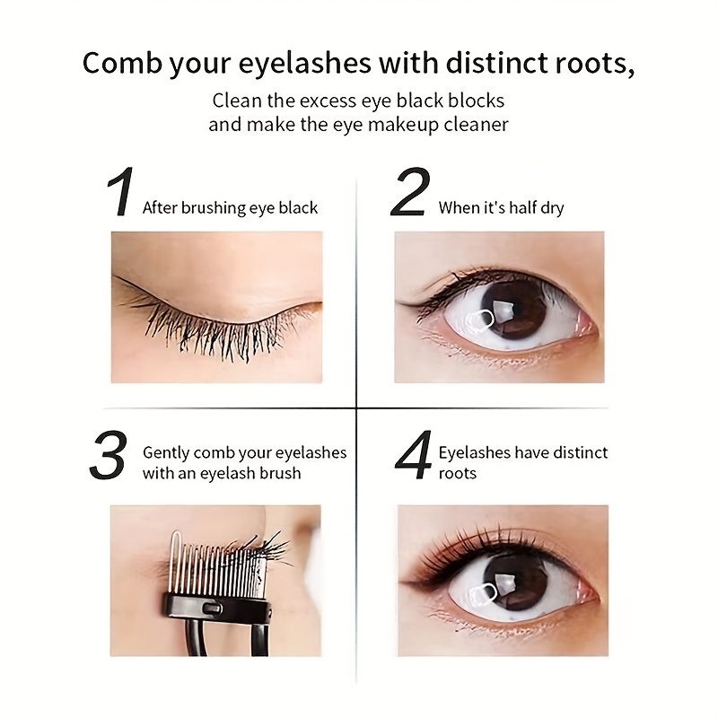 1-Piece Steel Needle Eyelash C - Comb Fine Tooth recension och pris