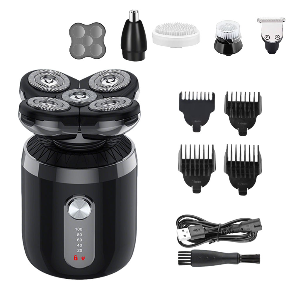 5-in-1 5 Heads Electric Shaver - Men'S Grooming Razor Kit recension och pris