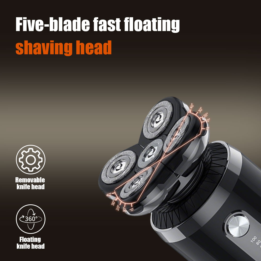 5-in-1 5 Heads Electric Shaver - Men'S Grooming Razor Kit recension och pris