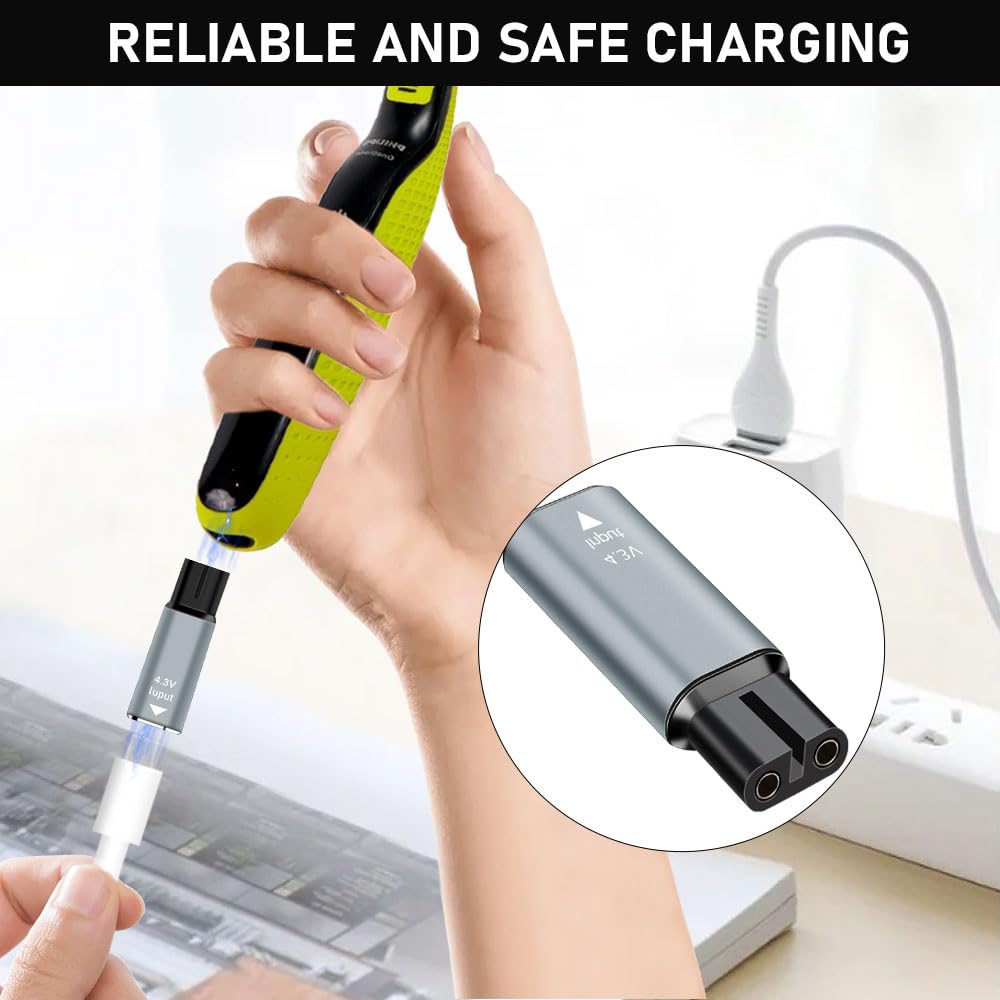 4.3V Type-C Shaver Adapter Cha - Men'S Grooming Trimmer recension och pris