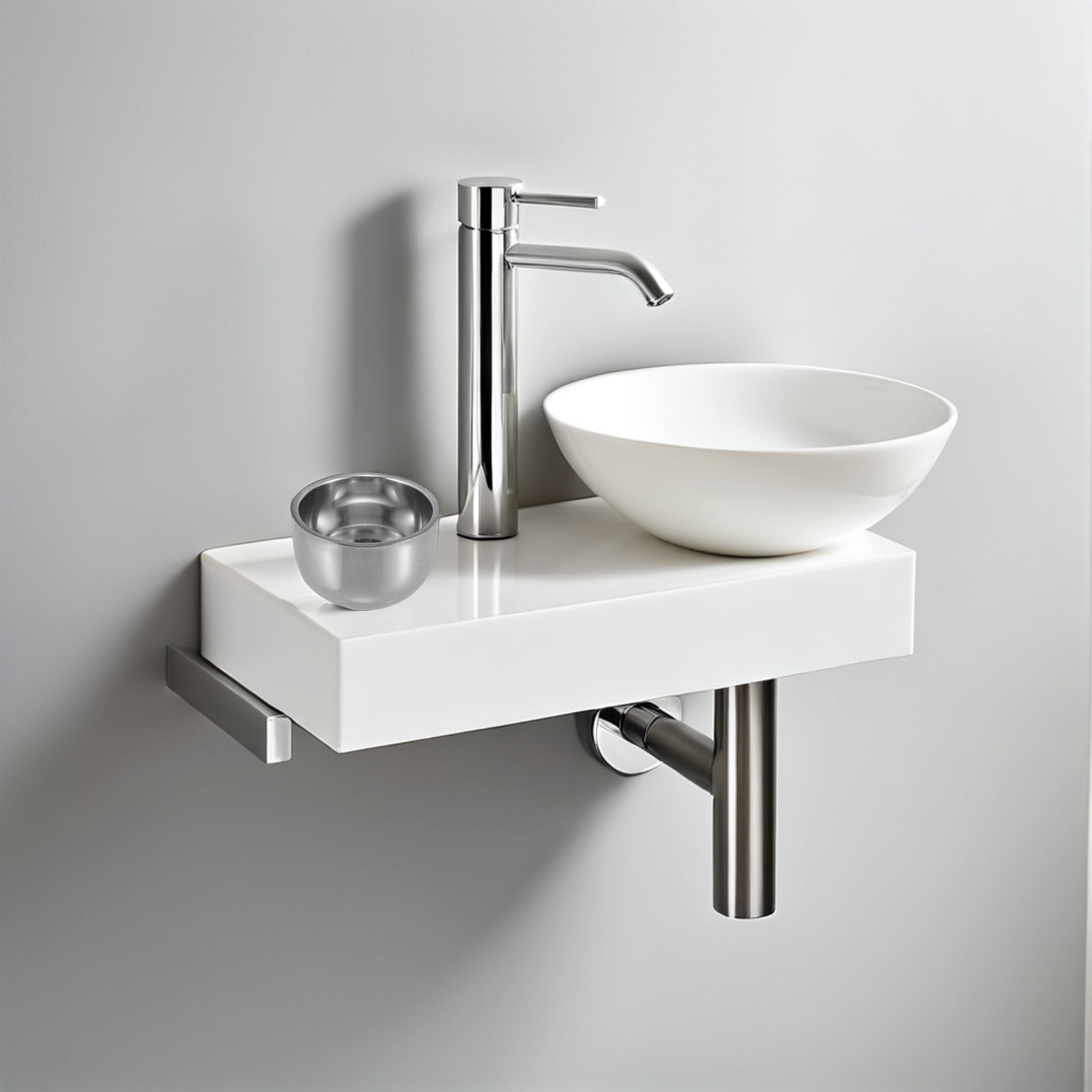 Stainless Steel Shaving Bowl D - Shaving Bowl Soap recension och pris