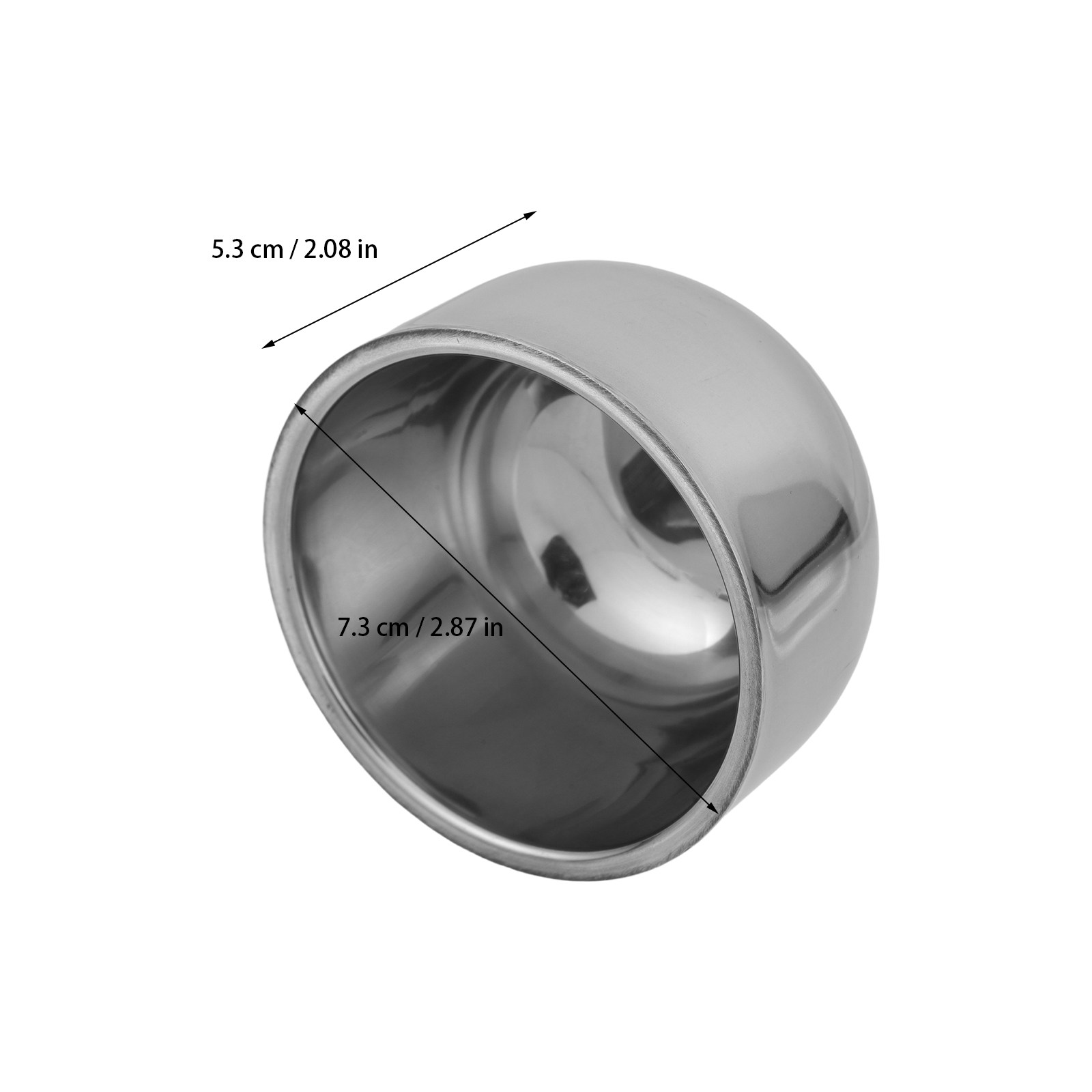 Stainless Steel Shaving Bowl D - Shaving Bowl Soap recension och pris