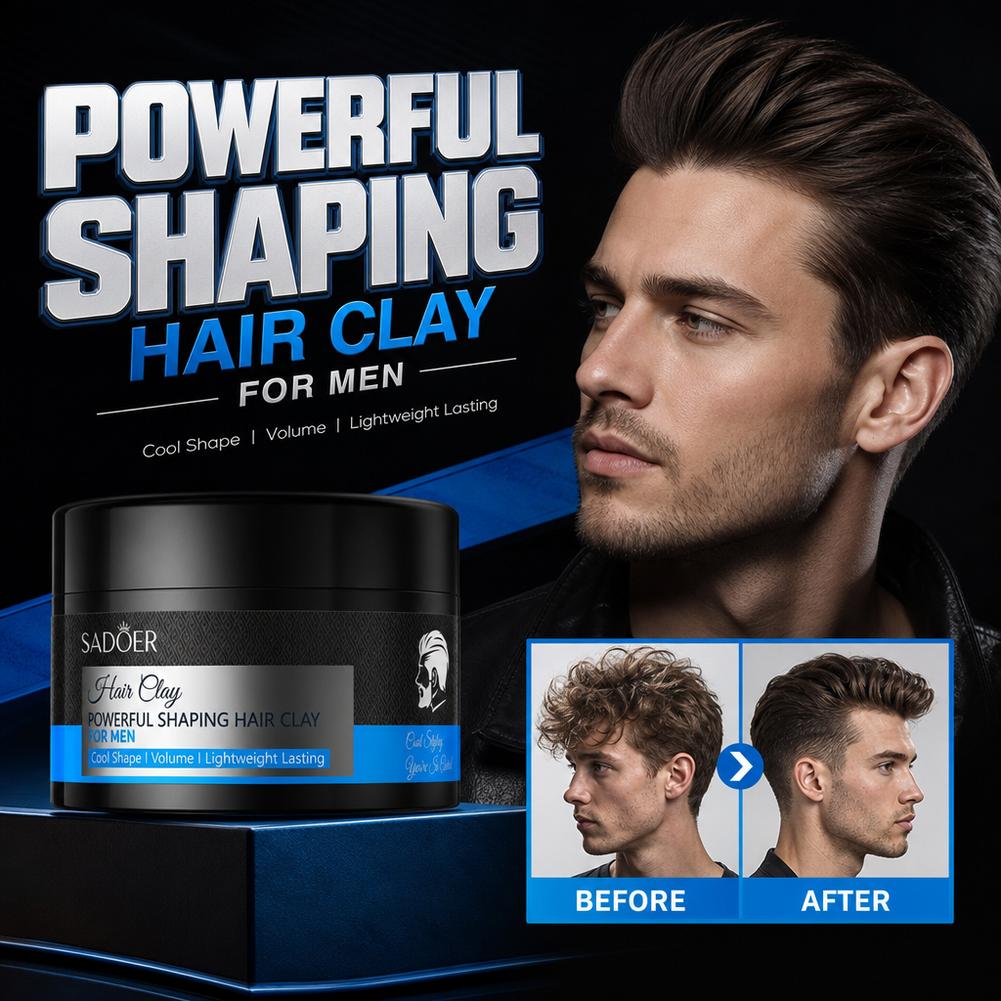 Matte Hair Styling Clay Strong - Men'S Grooming Salon recension och pris
