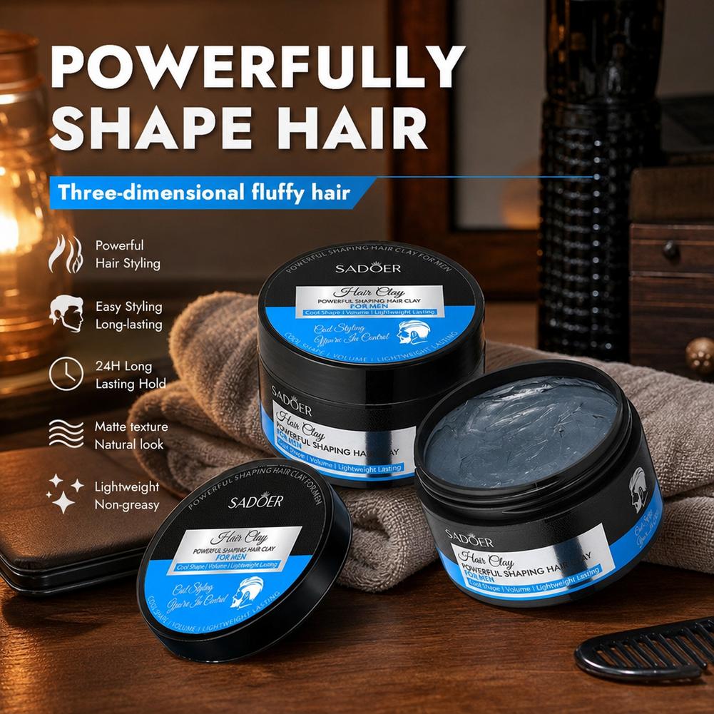 Matte Hair Styling Clay Strong - Men'S Grooming Salon recension och pris
