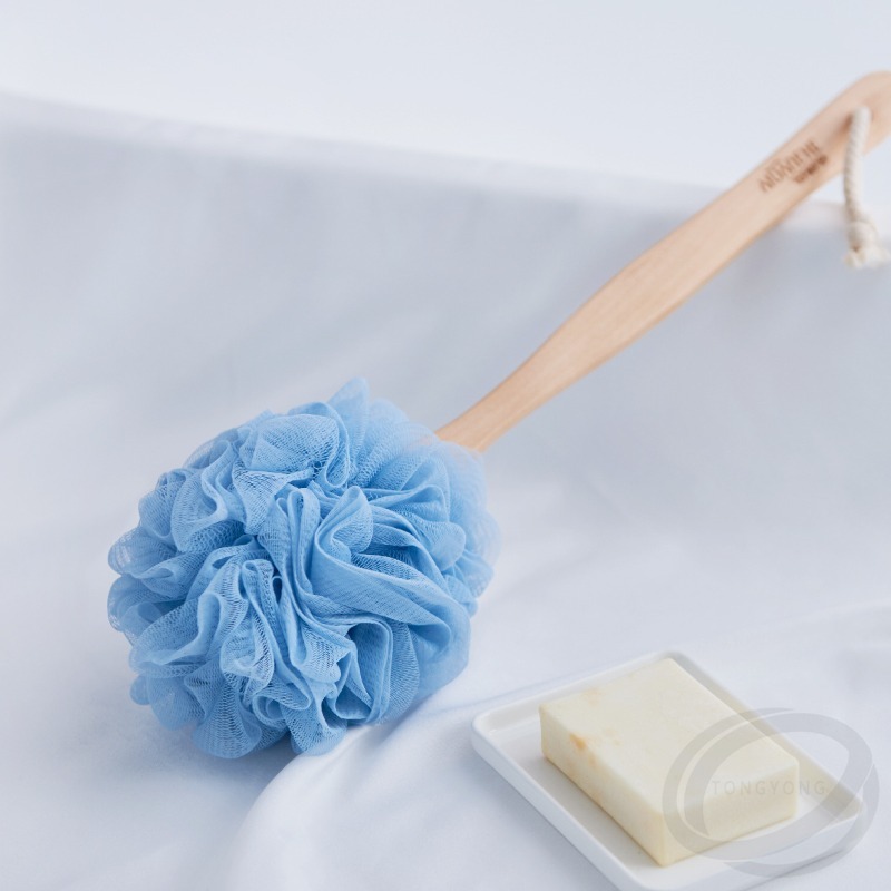 1PCS Long Handle Wooden Bath B - Exfoliating Scrub Mens recension och pris