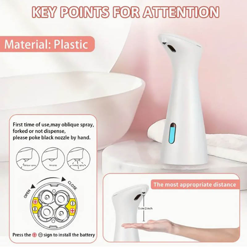 Automatic Sensor Hand Sanitize - Shaving Bowl Soap recension och pris
