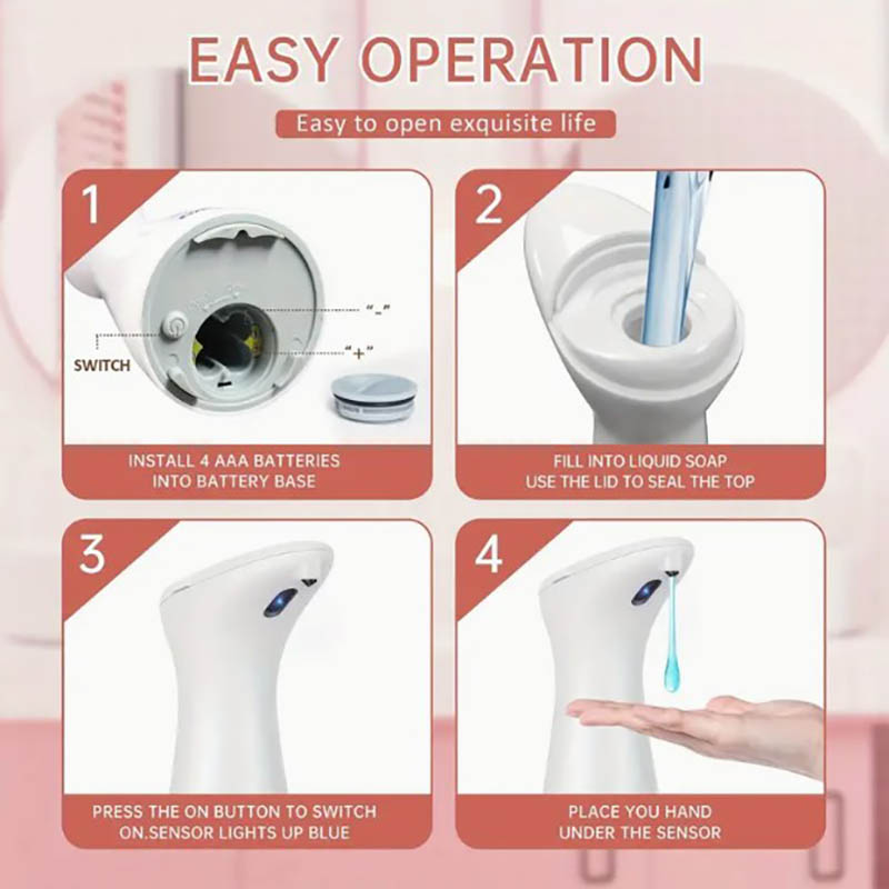 Automatic Sensor Hand Sanitize - Shaving Bowl Soap recension och pris