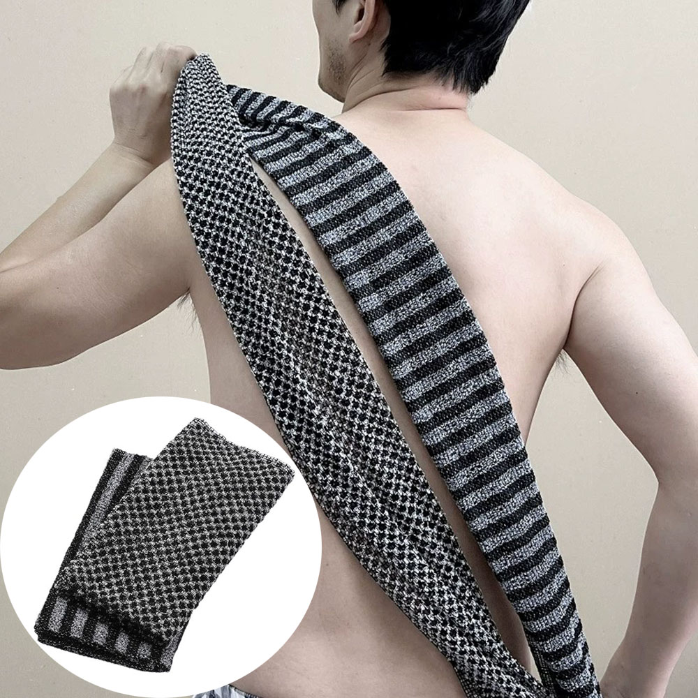 1pc Exfoliating Washcloth Back - Exfoliating Scrub Mens recension och pris