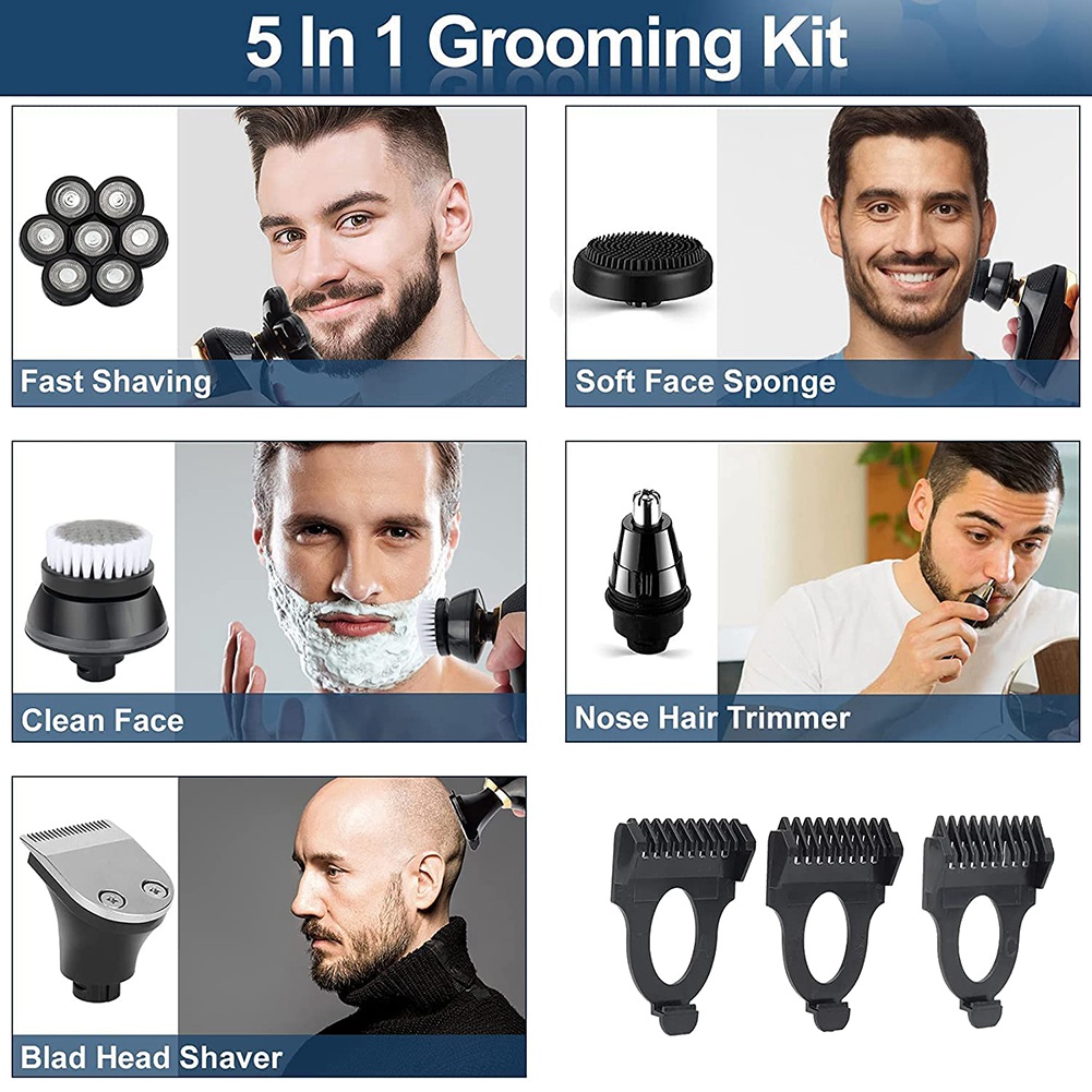 [NEW!N92R】 7D Electric Razor F - Men'S Grooming Razor Kit recension och pris