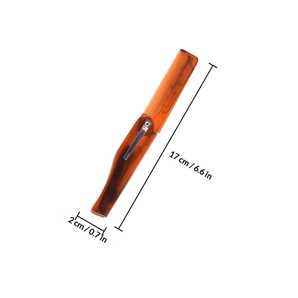 Foldable Hair Comb for Men Por - Comb Fine Tooth recension och pris