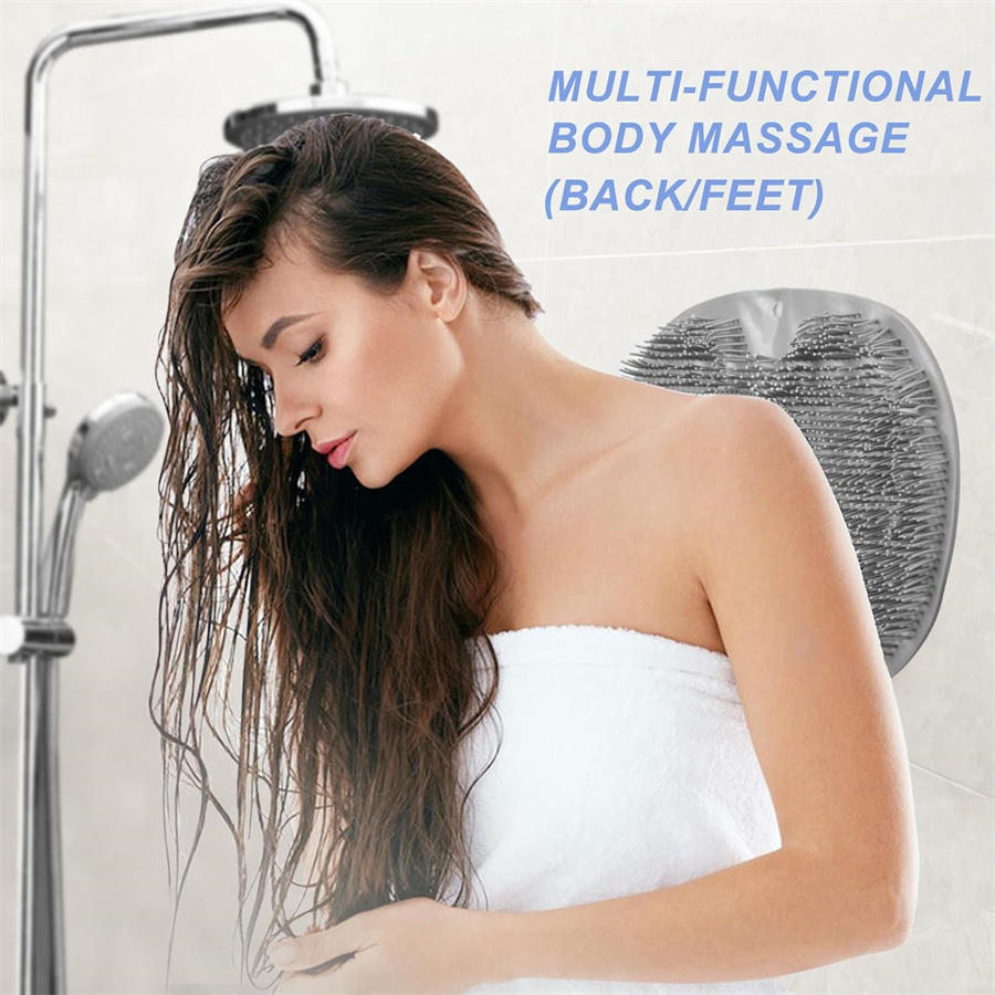 Shower Foot Scrubber Mat Back  - Exfoliating Scrub Mens recension och pris