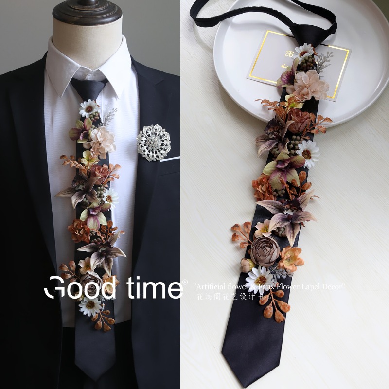 Tie flower simulation flower,  - Men Grooming Home recension och pris