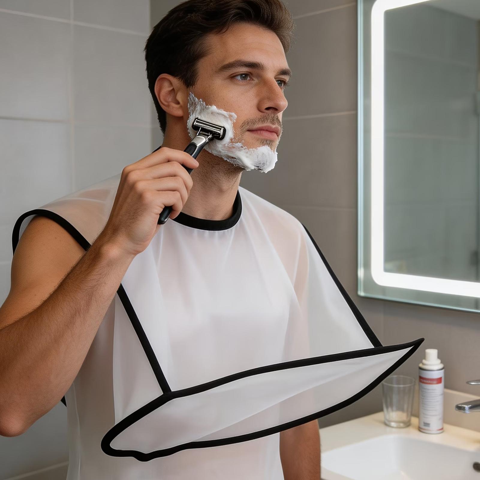 Beard Apron Foldable Shaving B - Men Grooming Home recension och pris