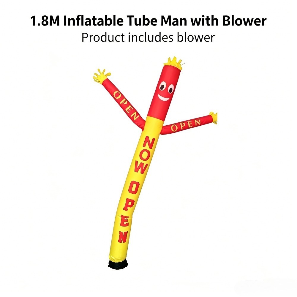 1.8M Inflatable Waving Tube Ma - Men'S Grooming For Engagement recension och pris