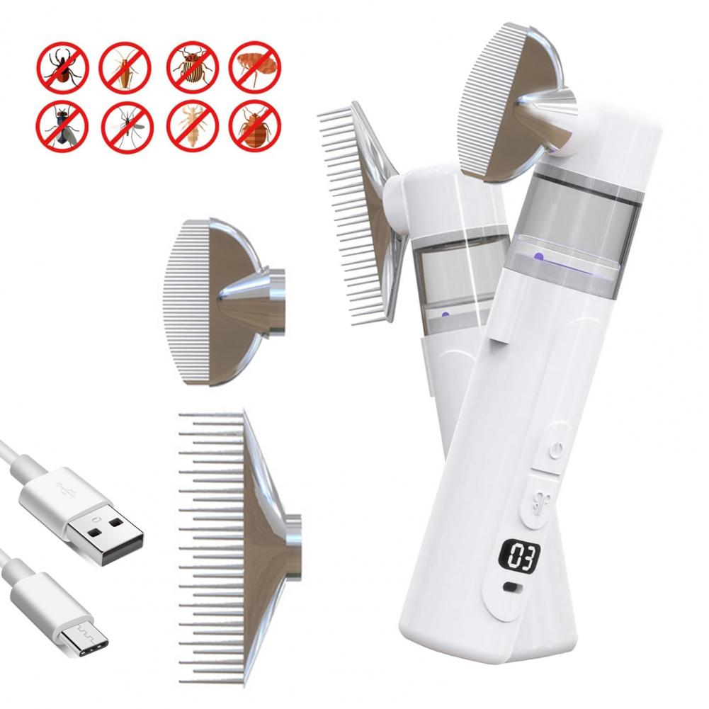 19cm Electric Louse Comb Wirel - Comb Fine Tooth recension och pris