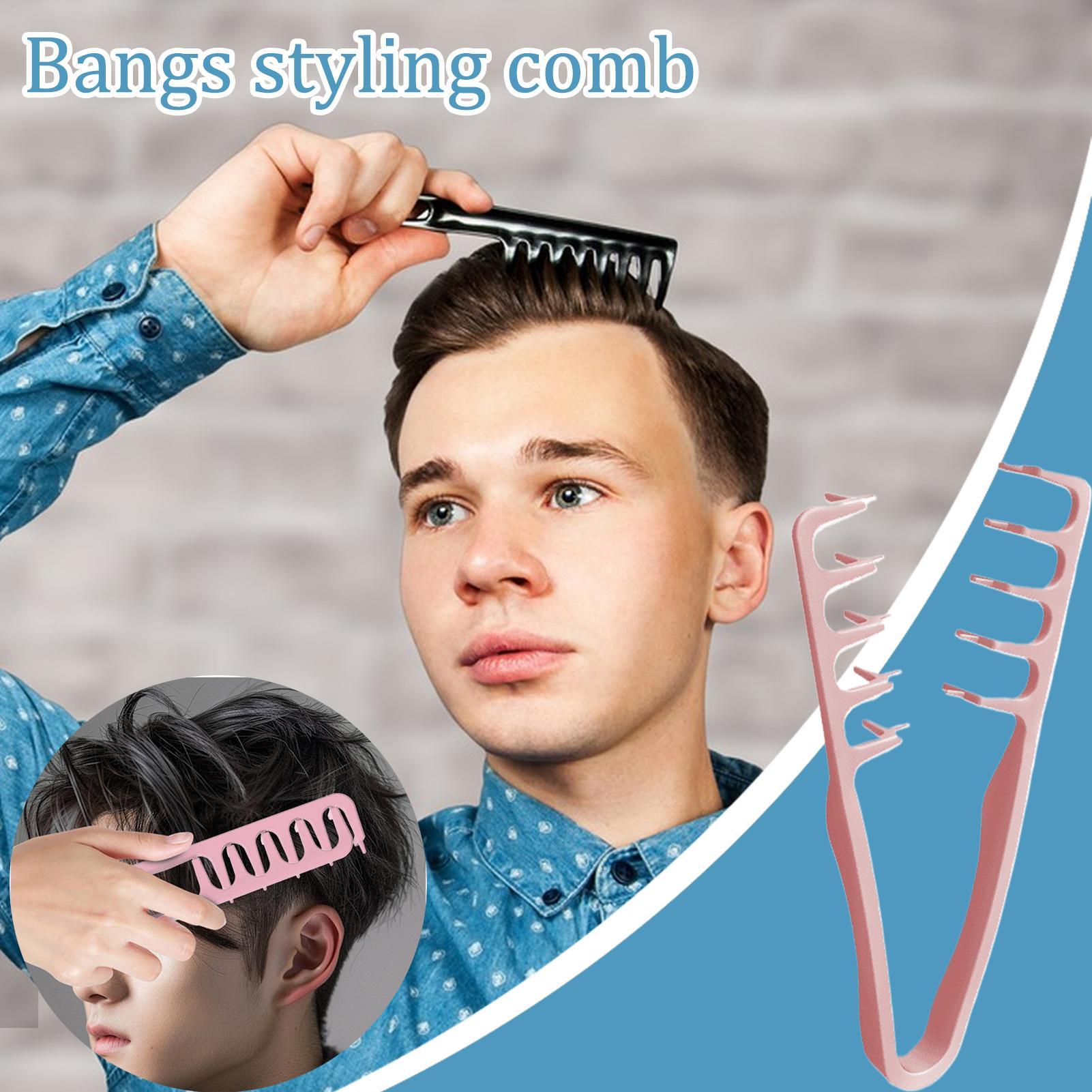 Wide Tooth Hair Comb Volumizin - Men Grooming Home recension och pris