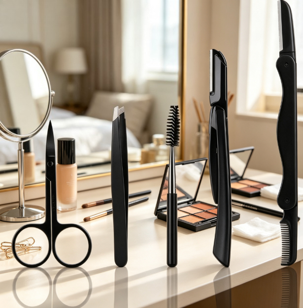 Professional Eyebrow Trimmer S - Men'S Grooming Razor Kit recension och pris