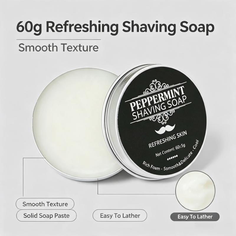 Peppermint Shaving Soap 60g Me - Men'S Grooming And Skin Care recension och pris