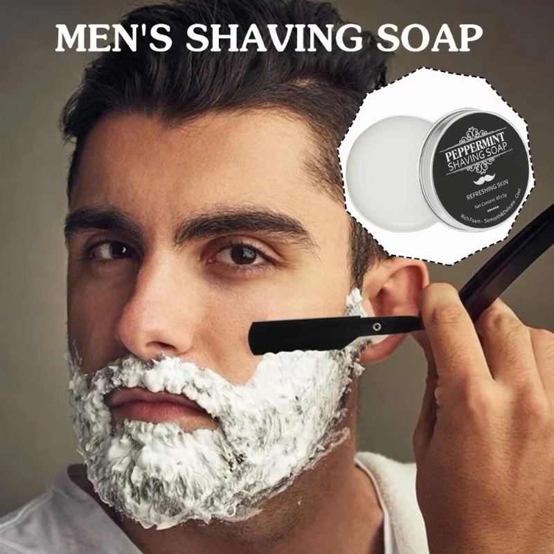 Peppermint Shaving Soap 60g Me - Men'S Grooming And Skin Care recension och pris