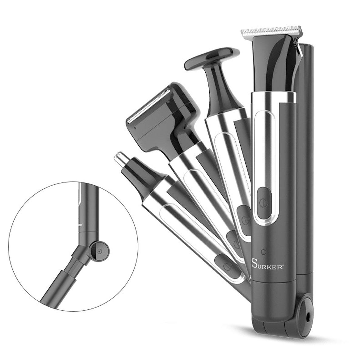 Surker 4-in-1 Shaver for Men G - Men'S Grooming Razor Kit recension och pris