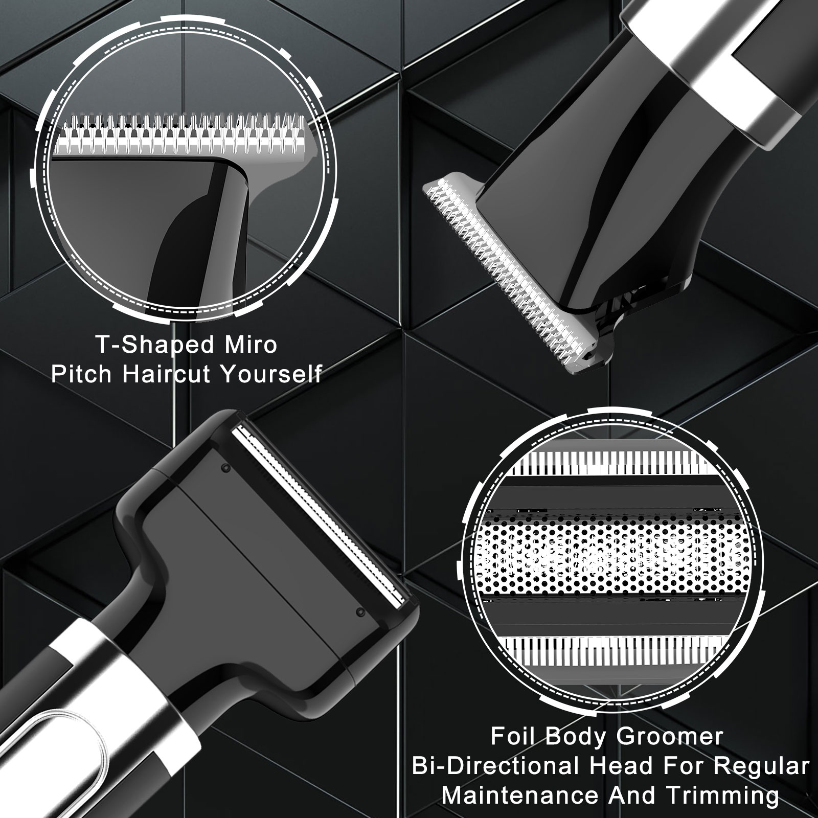 Surker 4-in-1 Shaver for Men G - Men'S Grooming Razor Kit recension och pris
