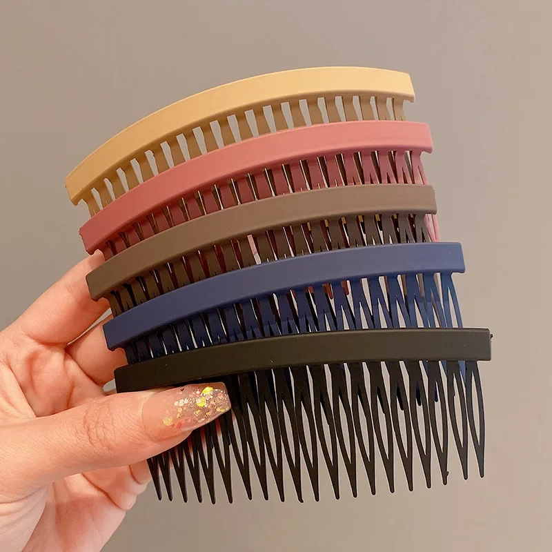 Solod Color Plastic Side Hair  - Comb Fine Tooth recension och pris