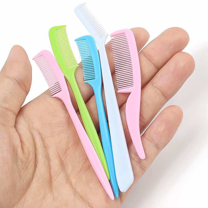25pcs Multicolor Mini Eyebrow  - Comb Fine Tooth recension och pris