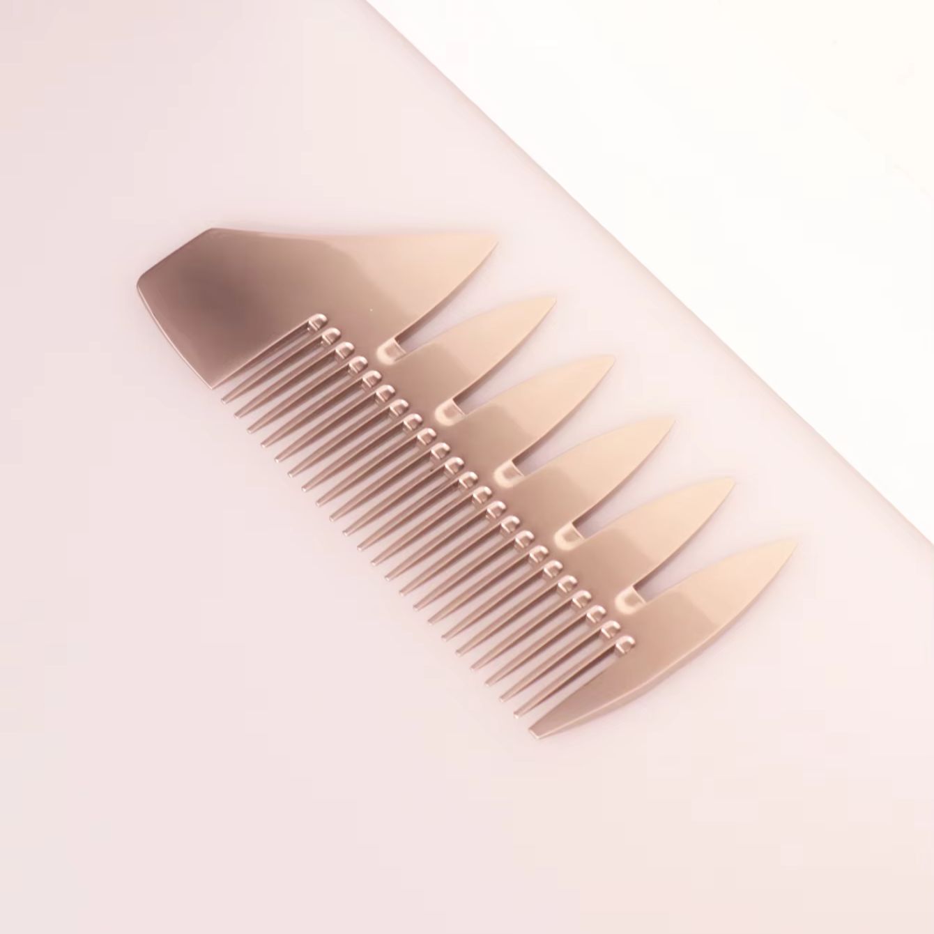 1pc stainless steel metal doub - Comb Fine Tooth recension och pris