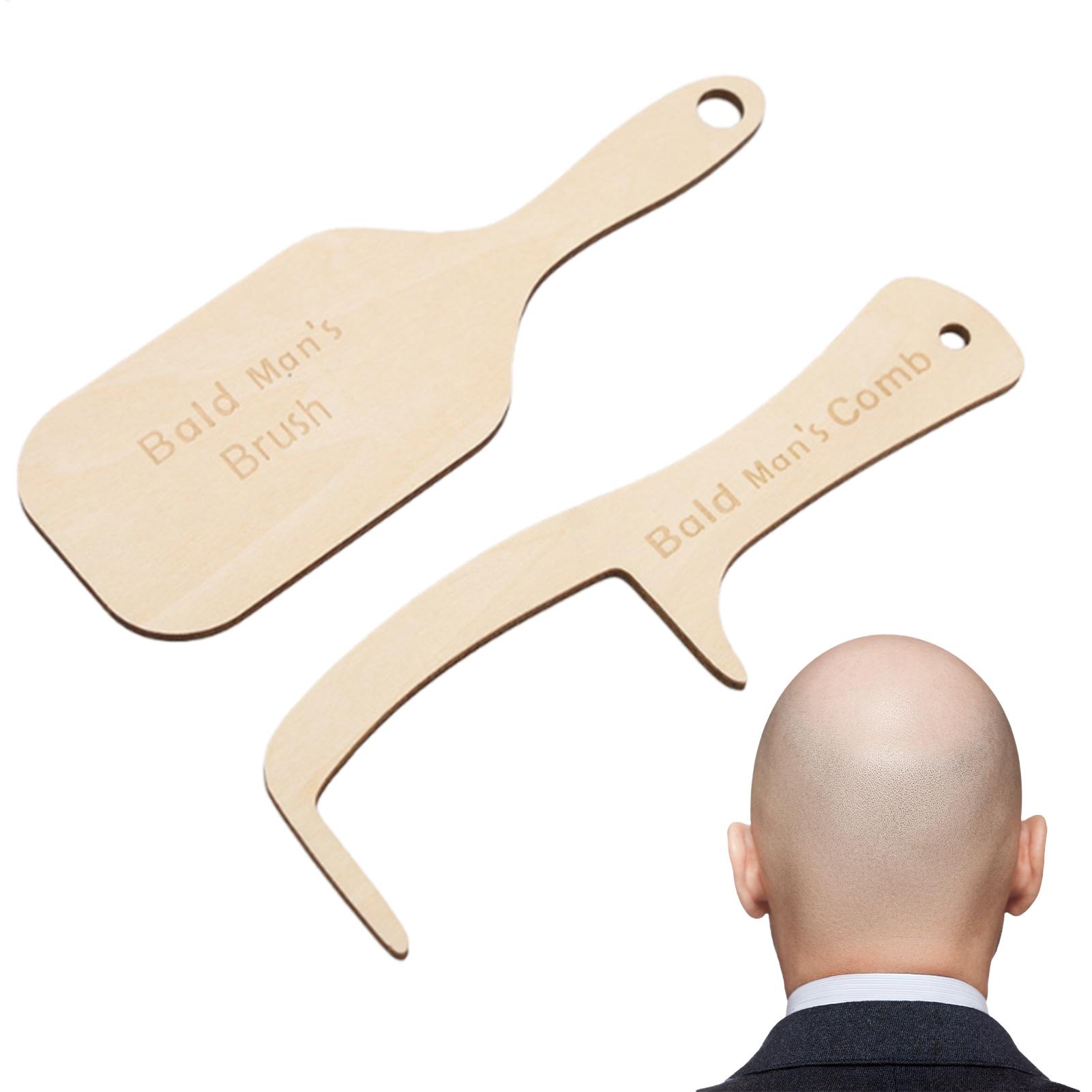 2pcs Funny Bald Man Grooming T - Men'S Grooming Product recension och pris